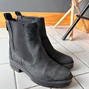 Timberland ankle combat boots